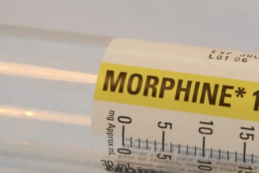 Morphine – dangerous and addictive.
