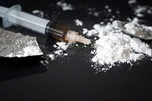 Paraphernalia illustrates a the need for a heroin detox program