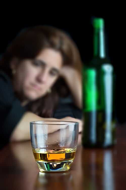 individual thinking about ways to reduce alcohol use