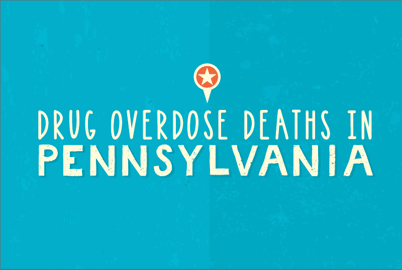 drug overdose deaths in Pennsylvania