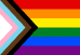 Full color pride flag icon