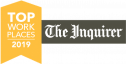 Top places to work 2019 The Inquirer award logo